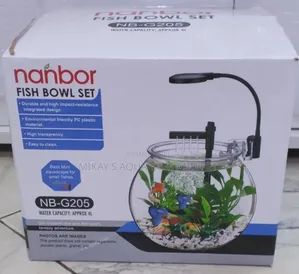 Packaged Aquarium Plastic Bowl With Fish