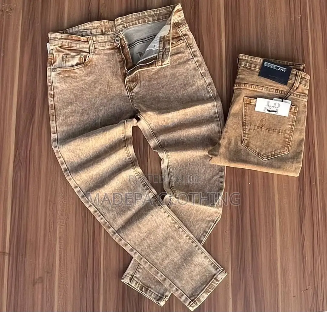 Original Turkish Jeans With Faded Design For Men