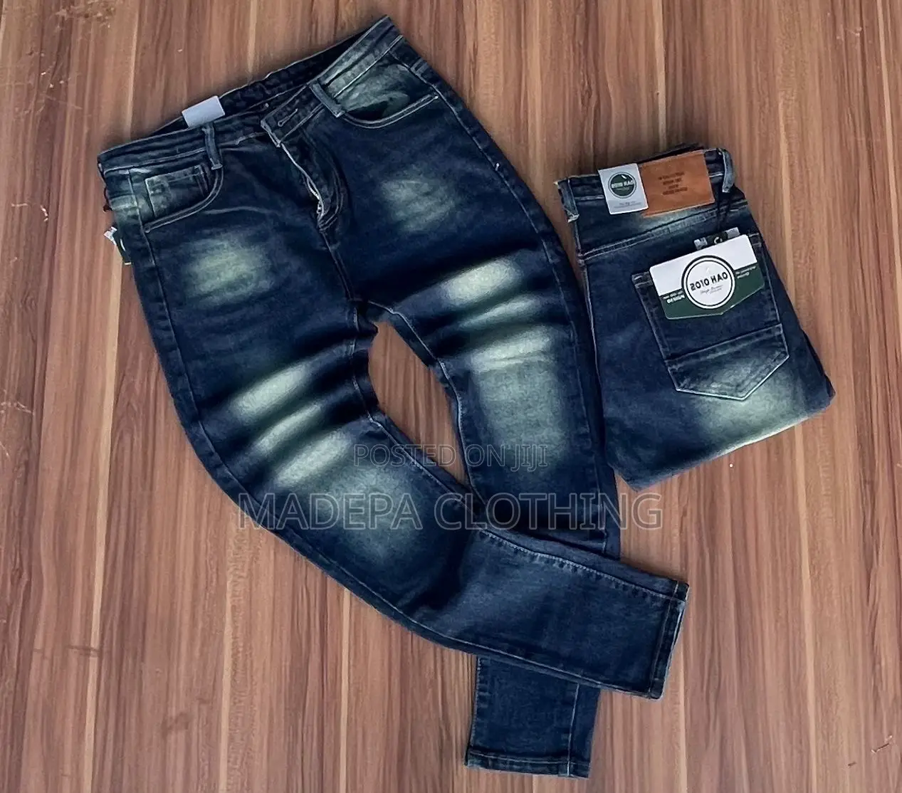 Original Turkish Jeans With Faded Design For Men