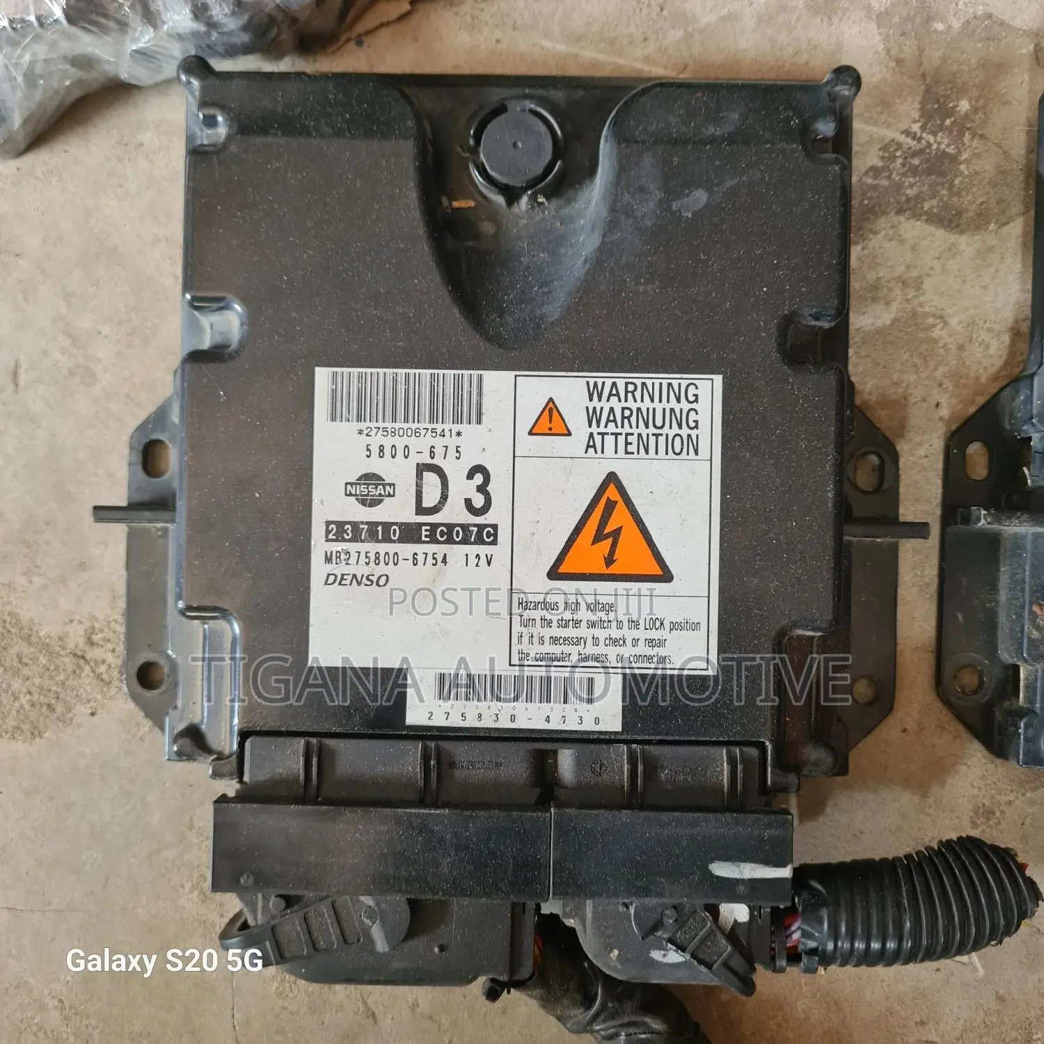 Nissan Navara/Pathfinder Control Board
