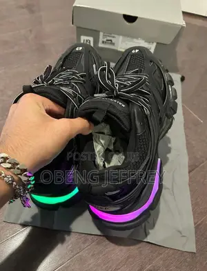 Original Balenciaga Track 1 Black With Light