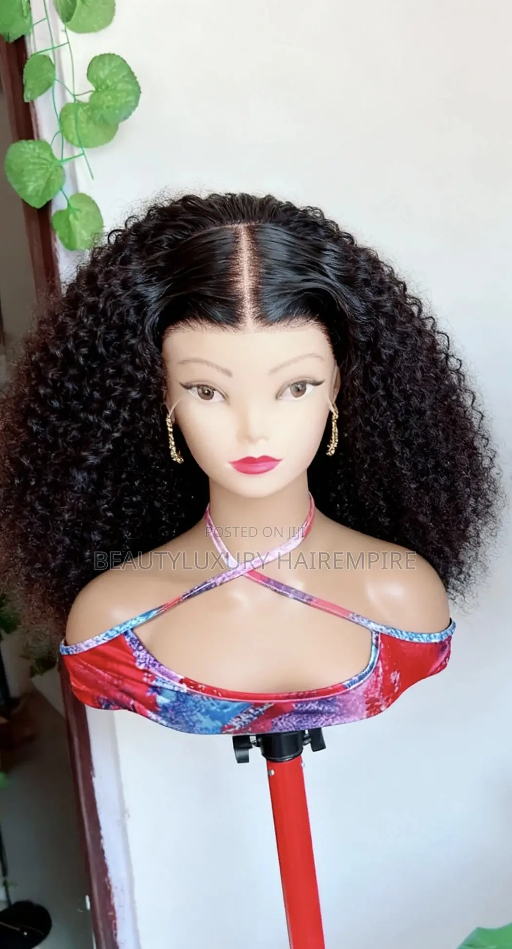 13*4 18inches Running Water Curls Flawless Hd Lace Melt.