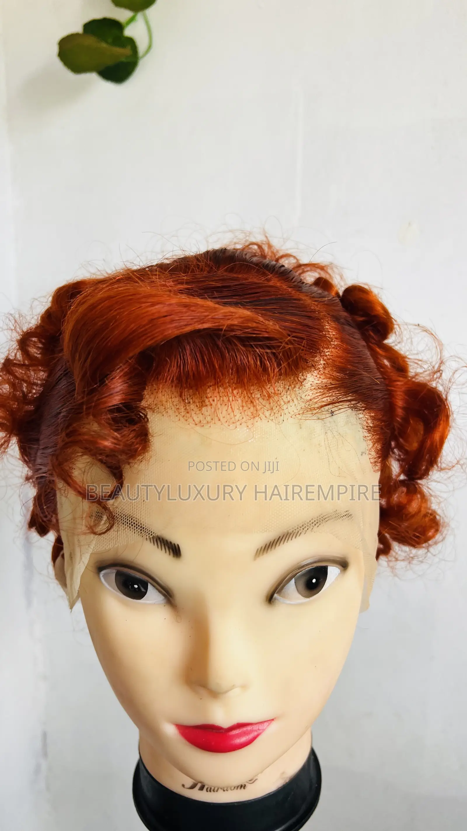 Full Frontal 10” Bouncy Curl Wig – 100% Human Hair