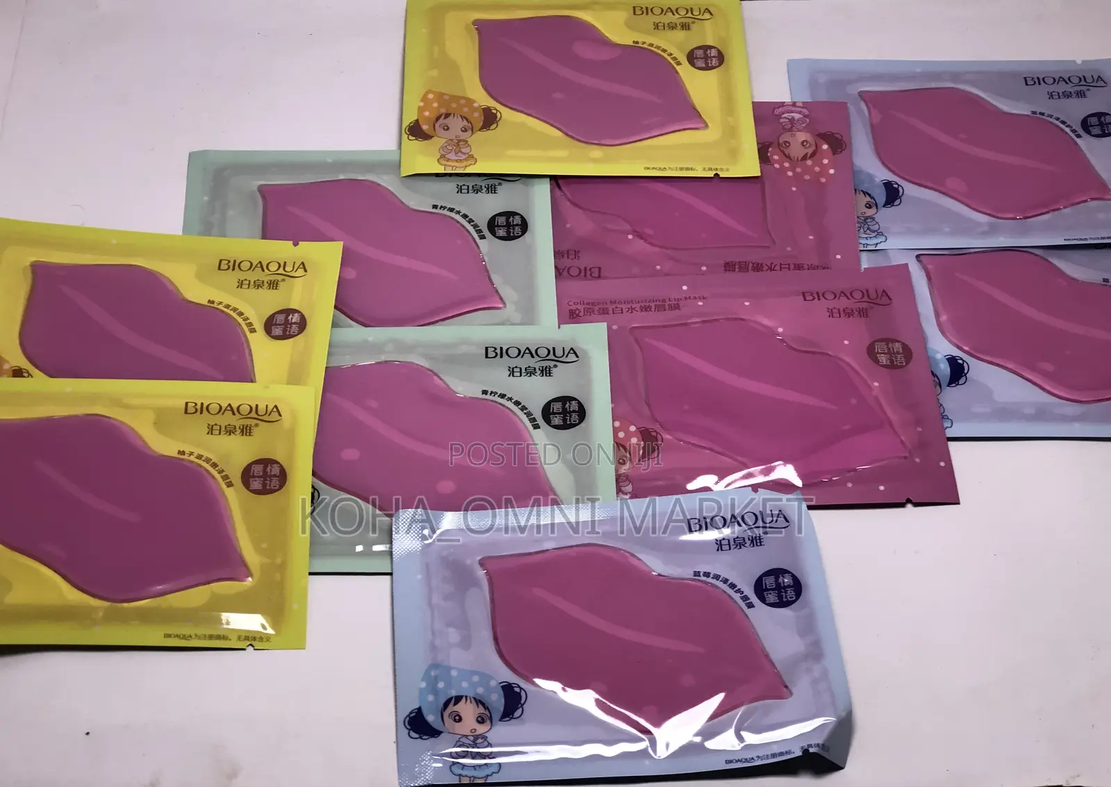 10pcs Lip Mask (Bioqua)