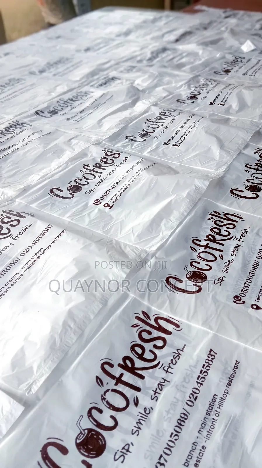 Customised Polythene Bag