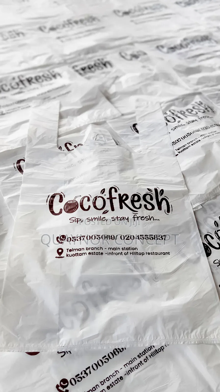 Customised Polythene Bag