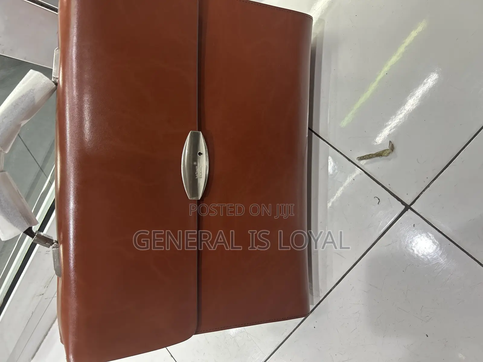 Montblanc Brown Leather Briefcase