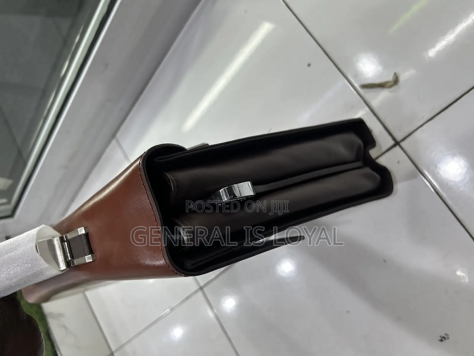 Montblanc Brown Leather Briefcase