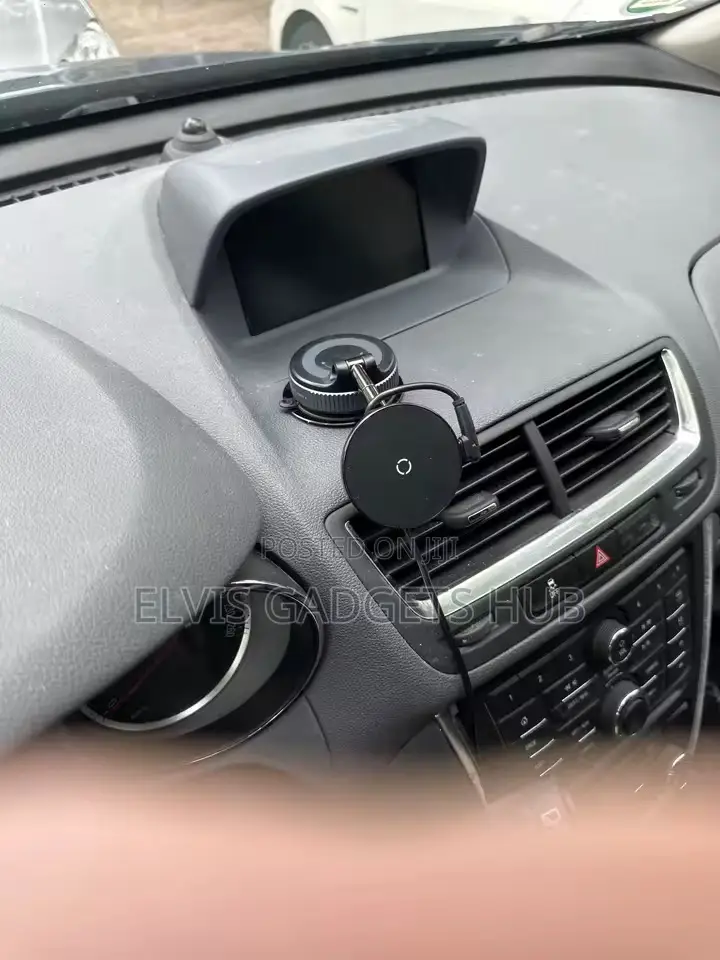 Vacuum Suction 15w Wireless Charging Phone Holder Mount