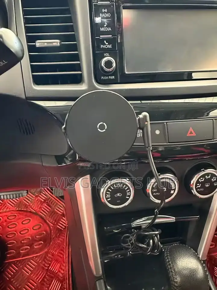 Vacuum Suction 15w Wireless Charging Phone Holder Mount