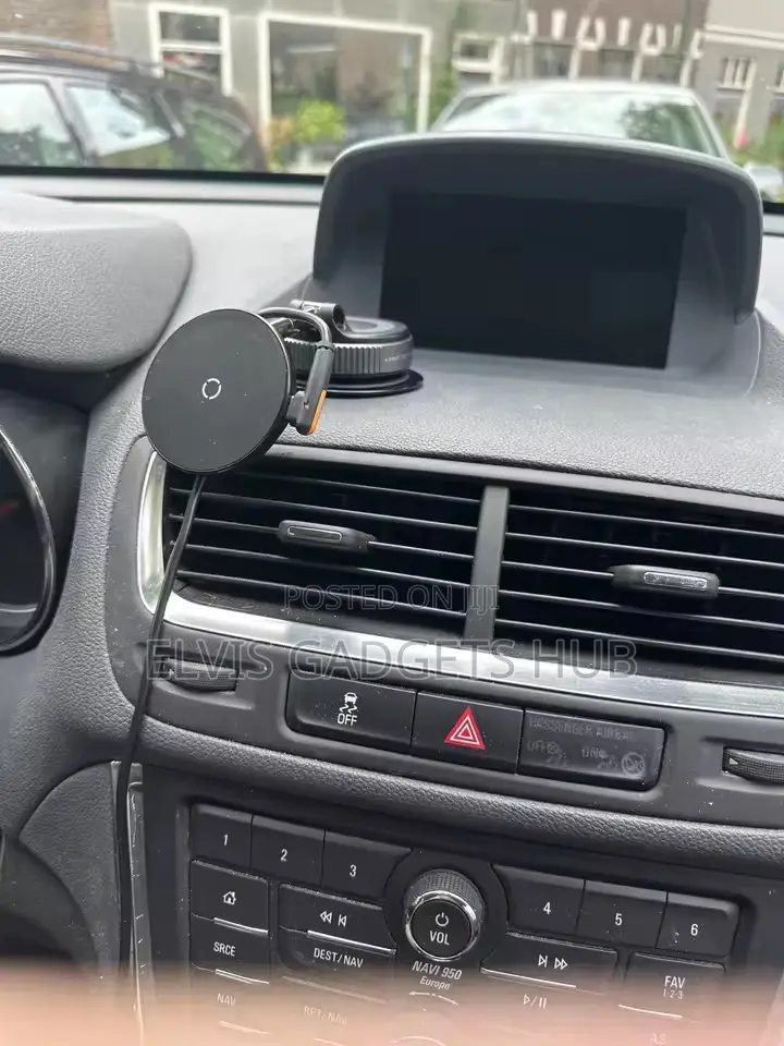 Vacuum Suction 15w Wireless Charging Phone Holder Mount