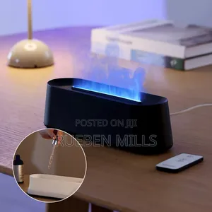 Gzvxuny Flame Essential Oil Diffuser Aromatherapy Machine