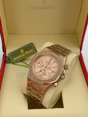 Audemars Piguet Royal Oak Selfwinding Chronograph In Rose Gold