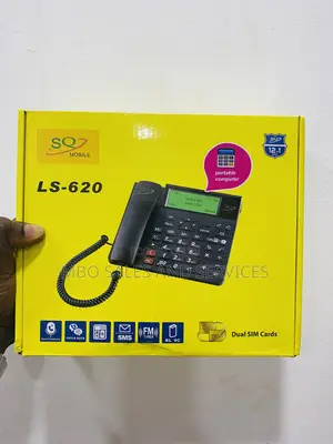 Fixed Wireless Phone With Calculator (Cordless Telephone Calculator)