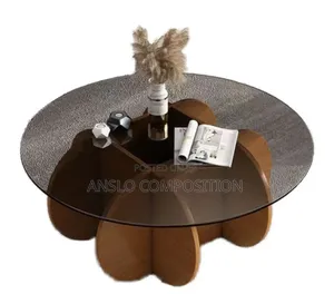 Nordick Round Glass Centre Table