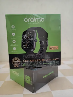 Oraimo Watch Nova 2 2.01" Amoled Ip68 Curved Touchscreen Smart Watch