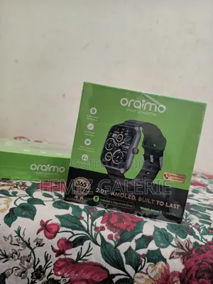 Oraimo Watch Nova 2 2.01" Amoled Ip68 Curved Touchscreen Smart Watch