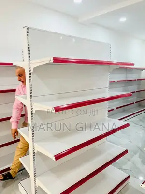 Double Side Shelves Rack for Supermarket Pharmacy Shop Etc.