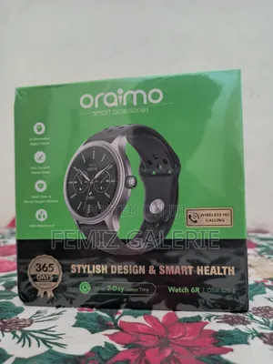 Oraimo Watch 6r 1.39'' Anti-Scratch Ip68 Smart Watch