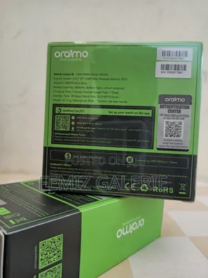 Oraimo Watch Lumos N 2.01'' Hd Display Ip68 Smart Watch