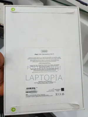 New Apple iPad (2022) 256 GB Black