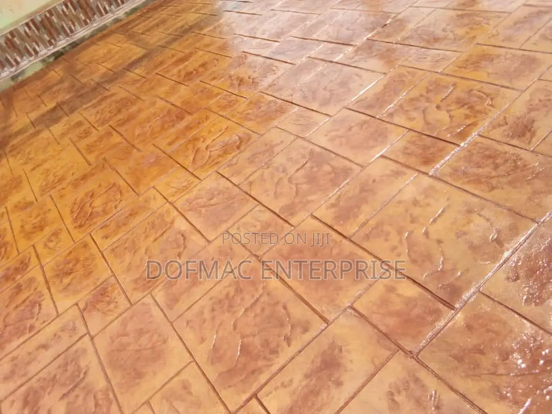 Concrete Floor Stamping