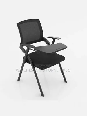 Study Chair / Office Chair With Writing Board , Foldable