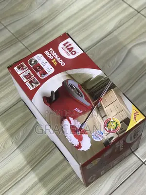 This Is Original Liao Tornado 3 Ways Drive Microfiber Spinning Mop
