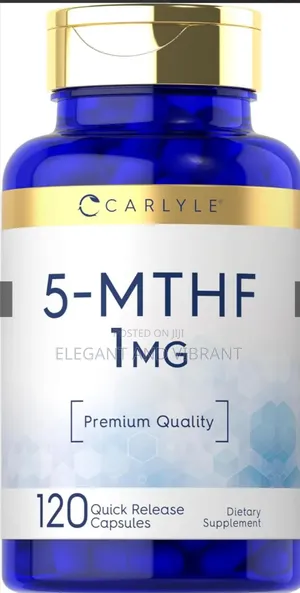 Mthf L Methylfolate 1mg | 120 Capsules |