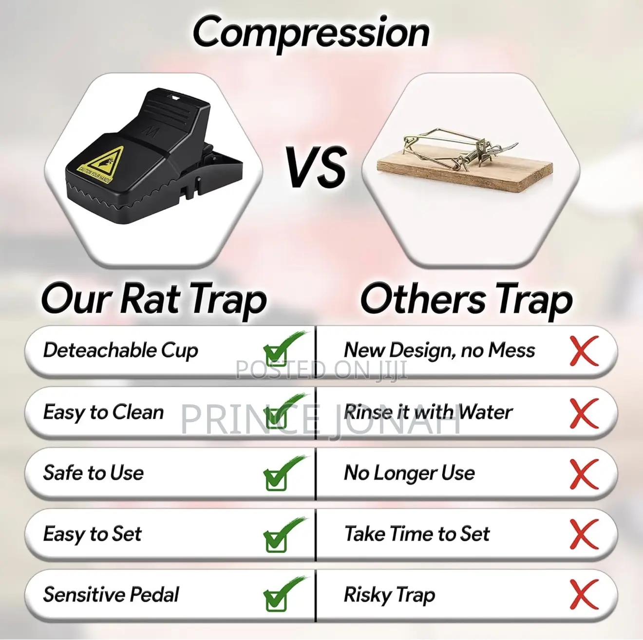Ratkill - Large Heavy Duty Rat Trap