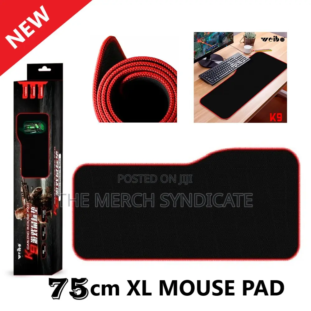 Xlarge 75x35cm Anti-slip Gaming Keyboard Mouse Mat / Pad