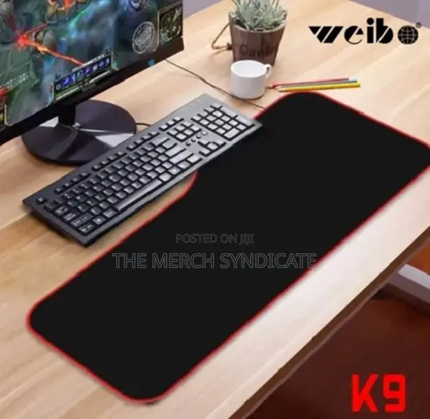 Xlarge 75x35cm Anti-slip Gaming Keyboard Mouse Mat / Pad