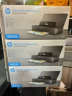 Hp Officejet 200 Portable Mobile Printer,Wireless,Rechargeable Battery