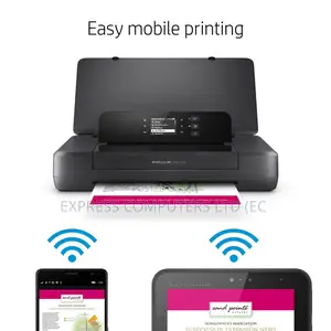 Hp Officejet 200 Portable Mobile Printer,Wireless,Rechargeable Battery