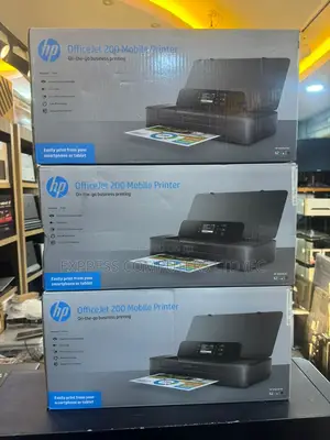 Hp Officejet 200 Portable Mobile Printer,Wireless,Rechargeable Battery