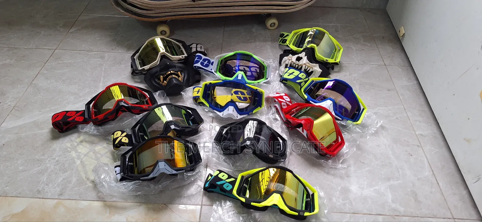 100% Motocross Off-road Biking Mtb Mx Motorcycle Goggles
