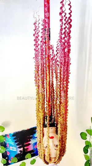 40” Full Lace Braided Butterfly Locs