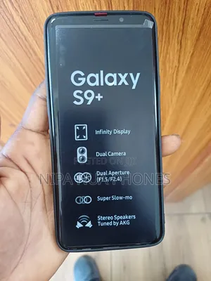New Samsung Galaxy S9 Plus 64 GB Black