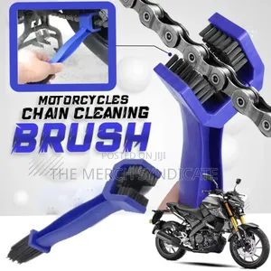 Universal Chain Brush for Motorcycle /Bike Chain Cleaning Oiling