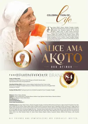 Funeral Posters Design and Printing