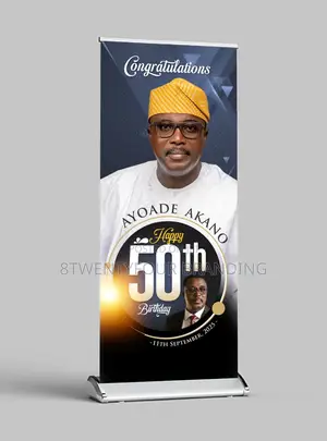Pull-up Stand (Price Includes Printing)