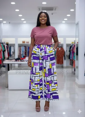Ladies Ankara / African Print Palazzo
