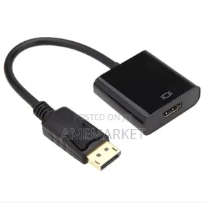 Displayport to Hdmi Adapter , Pc Dp 1.2 Male to Hdmi 1.4 Female