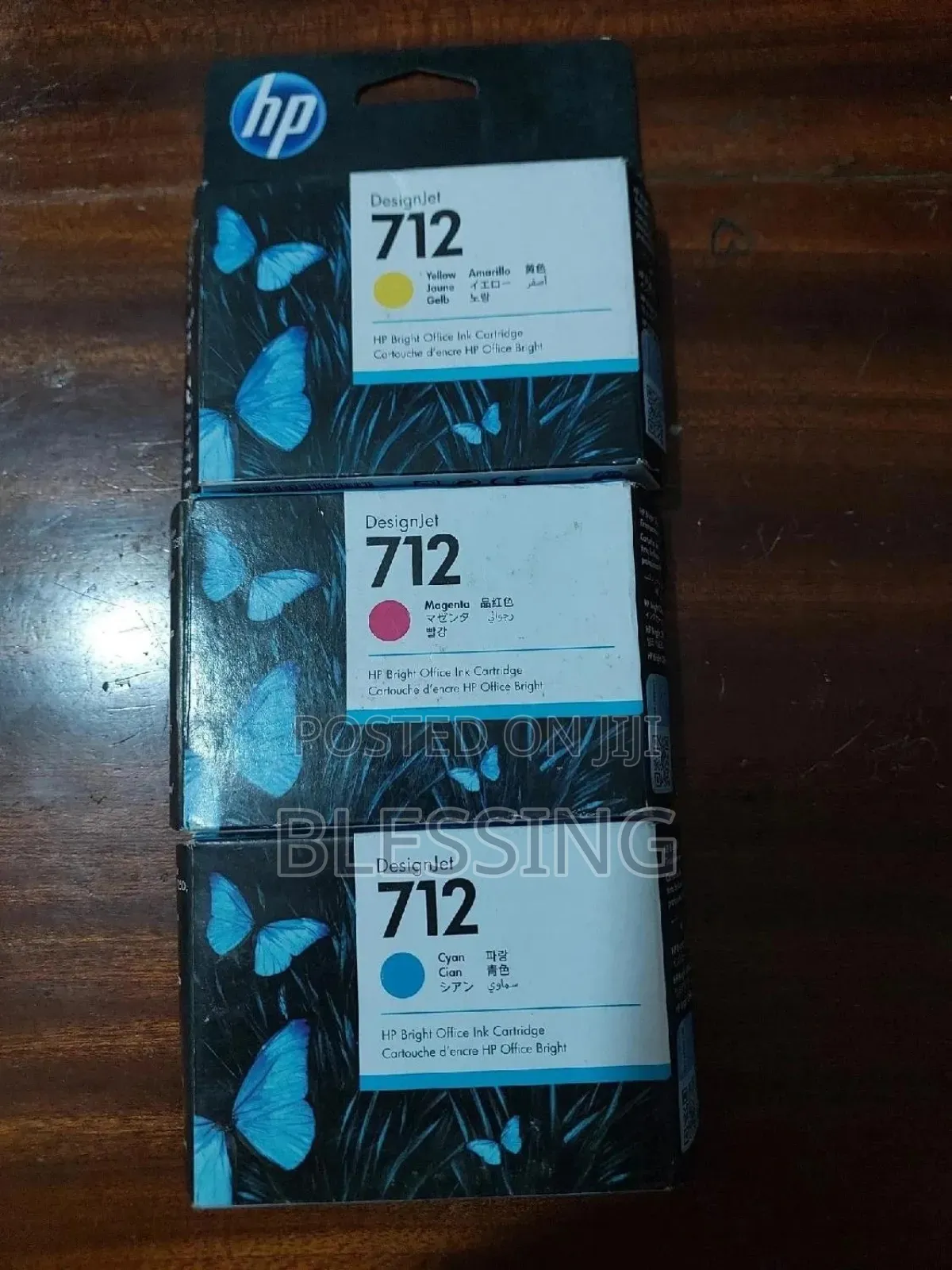 Hp Ink Cartridge 712 Colours