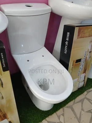 Toilet Seat Top Flush Complete Set
