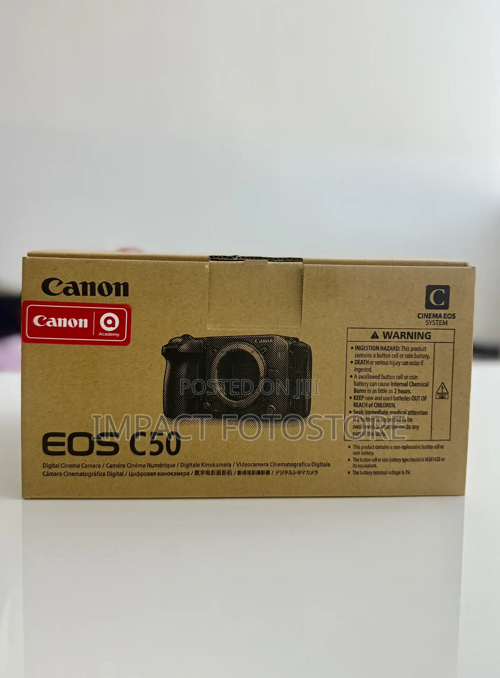 Canon Eos C50 Full-frame Cinema Camera (Canon Rf) Body Only