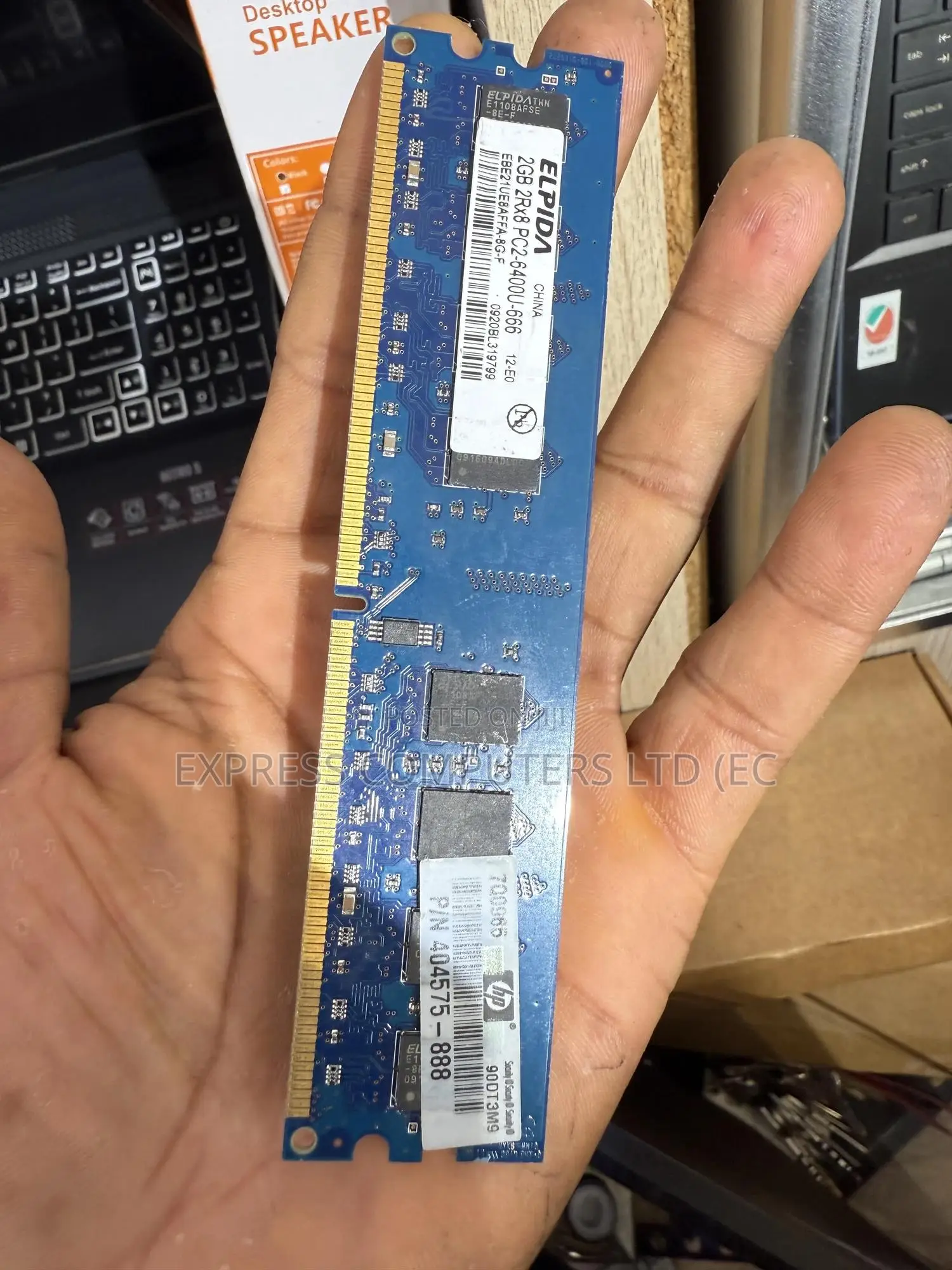 DDR 2 Desktop Memory, 2gb Original From Uk