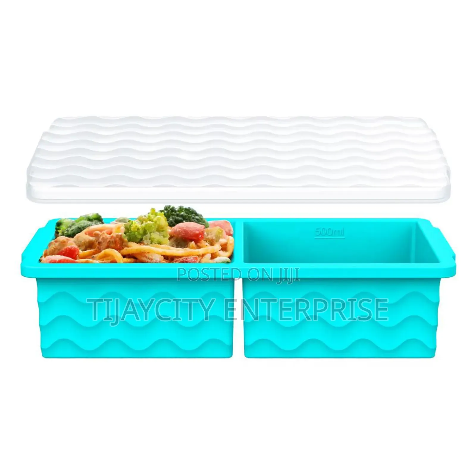 Silicone Soup Freezer Tray With Lid