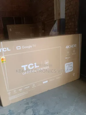 TCL 75" Smart Android HDR Uhd Led Tv