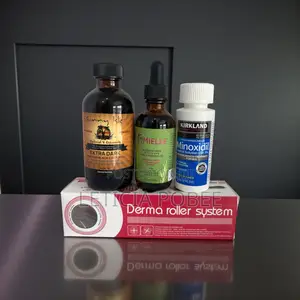 4-in-1 Hair Beard Growth Max Kit ,Fast Regrowth +Strengthening